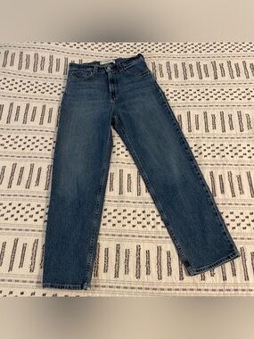 Hollister Men’s Dark Blue Baggy Jeans